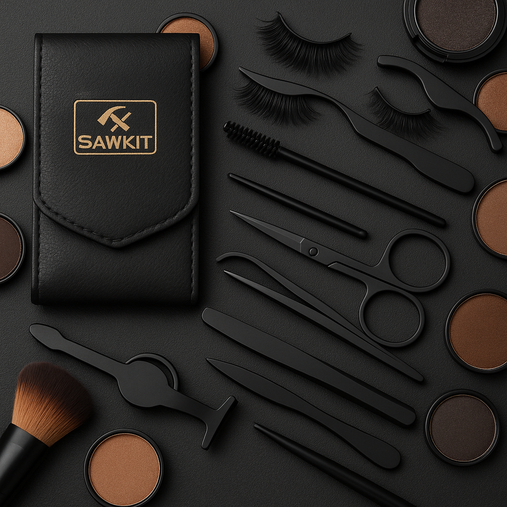 "5-in-1 Professional Eyelash Tool Kit – Lash Perfection Made Easy"