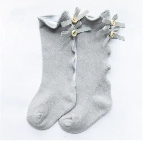Baby Bowknot Ruffled Socks (Bows and Ruffles Design)