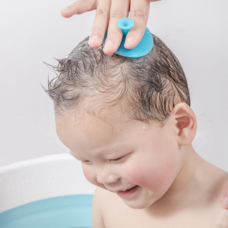 Soft Baby Bath Massage Brush  - Silicone