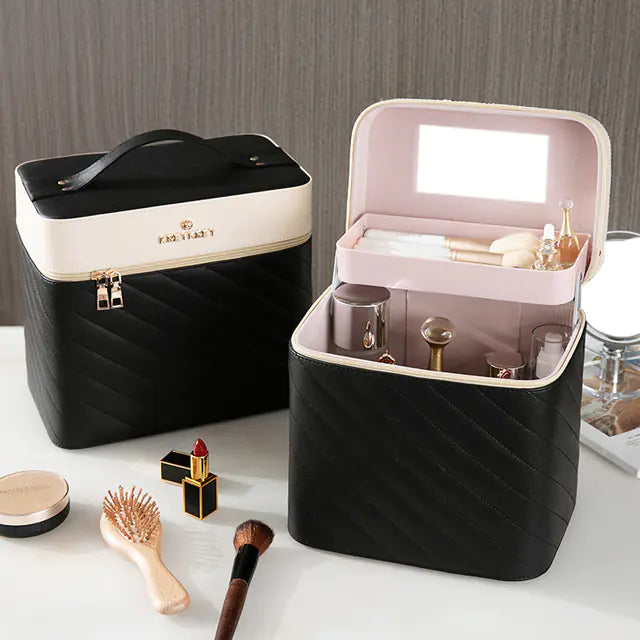stylish Fashionable Portable Makeup Bag / makeup Storage Box