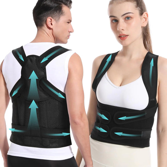 Back Support and Posture Trainer(M waist 34-41in)