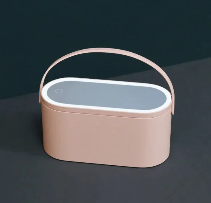 LED Makeup box & Jewelry Case (With Carry-Handle)