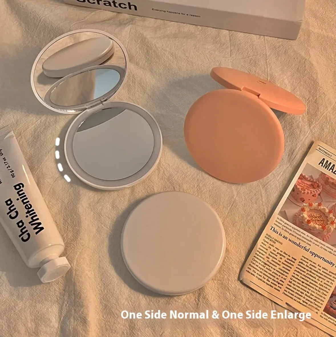 LED Makeup Box with Mirror