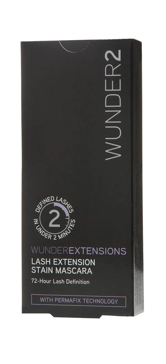 WUNDER2 WUNDEREXTENSIONS Makeup Eye Lash Extension Stain Mascara Volume And Length Long Lasting Waterproof Black