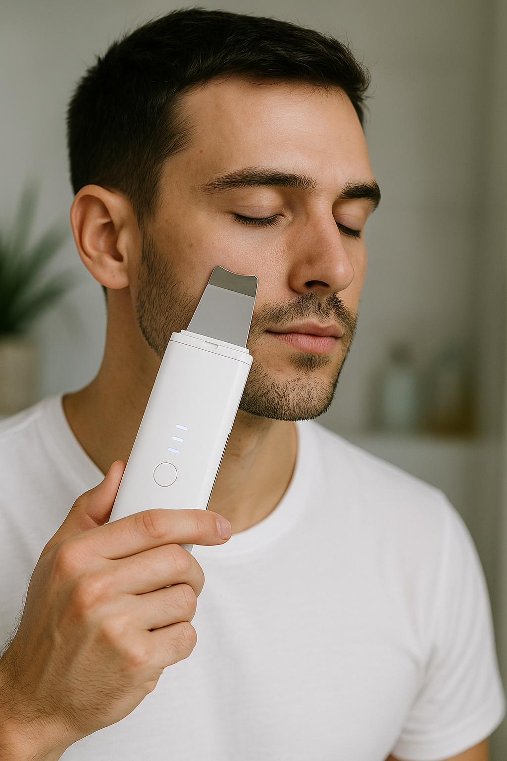 Ultrasonic Face Spatula Skin Scrubber – Wireless