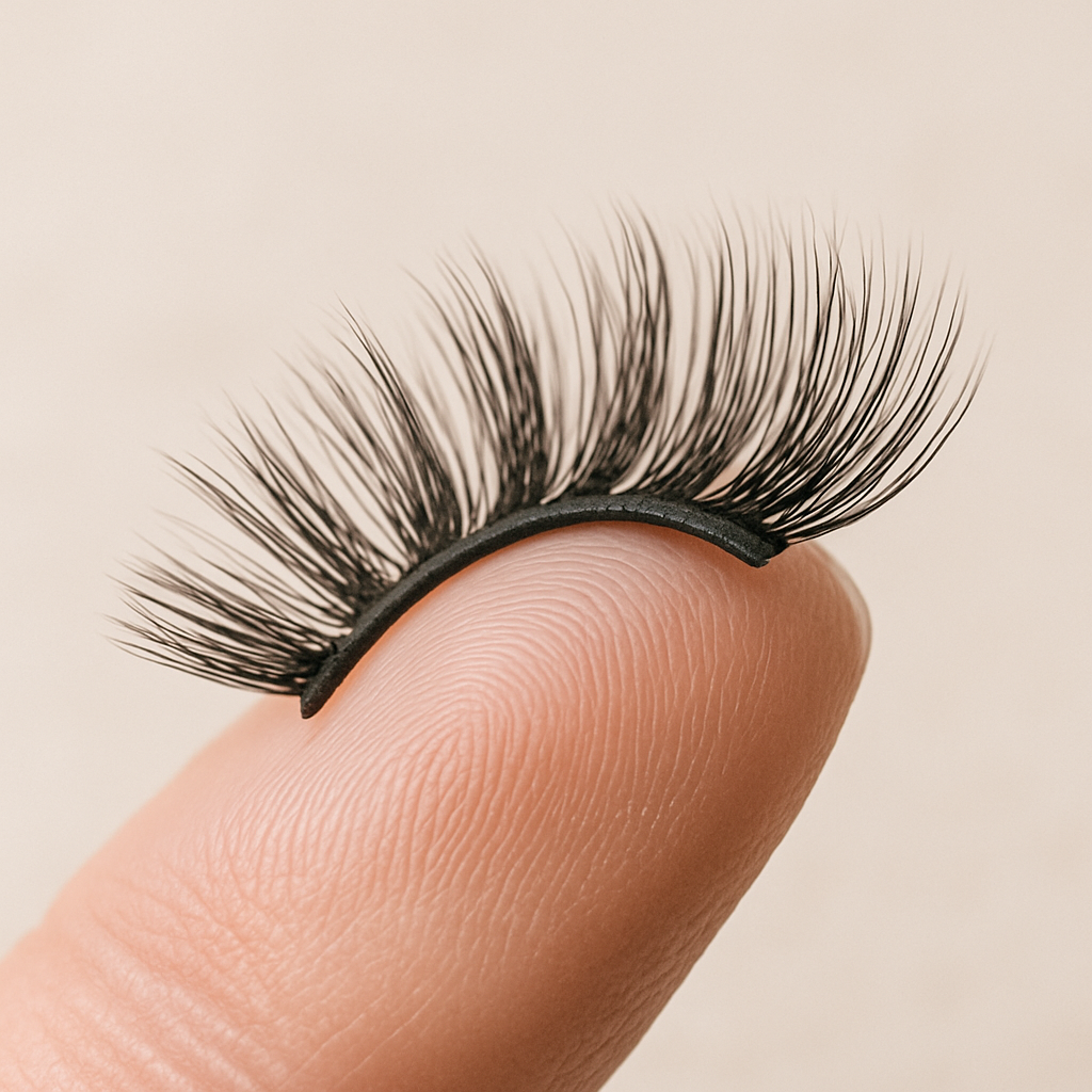 CALAILIS False Eyelashes Natural Look Fake Lashes 20 Pairs Wispy Fluffy False Lashes Faux Mink Fake Eyelashes Cat Eye Lashes Soft and Reusable Strip Lashes (CV06)