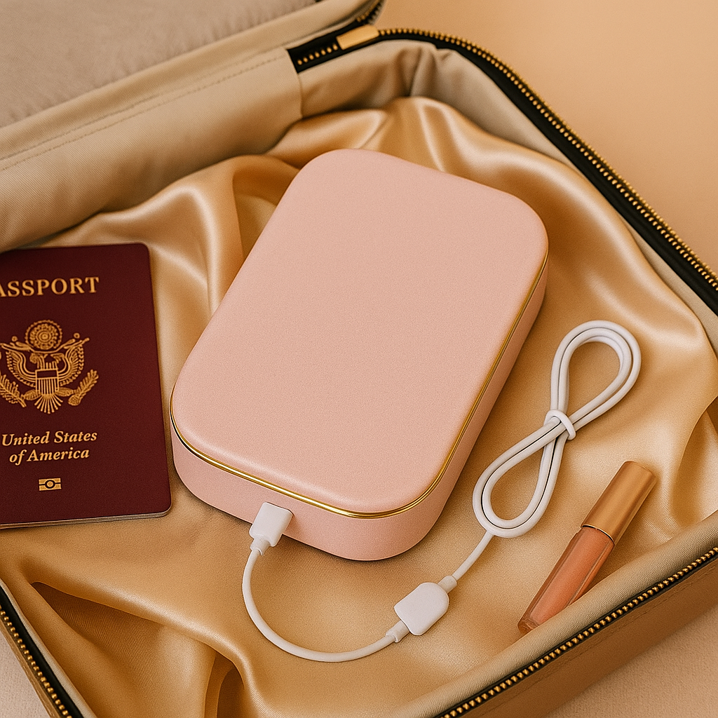 Makeup Storage Box With LED Light