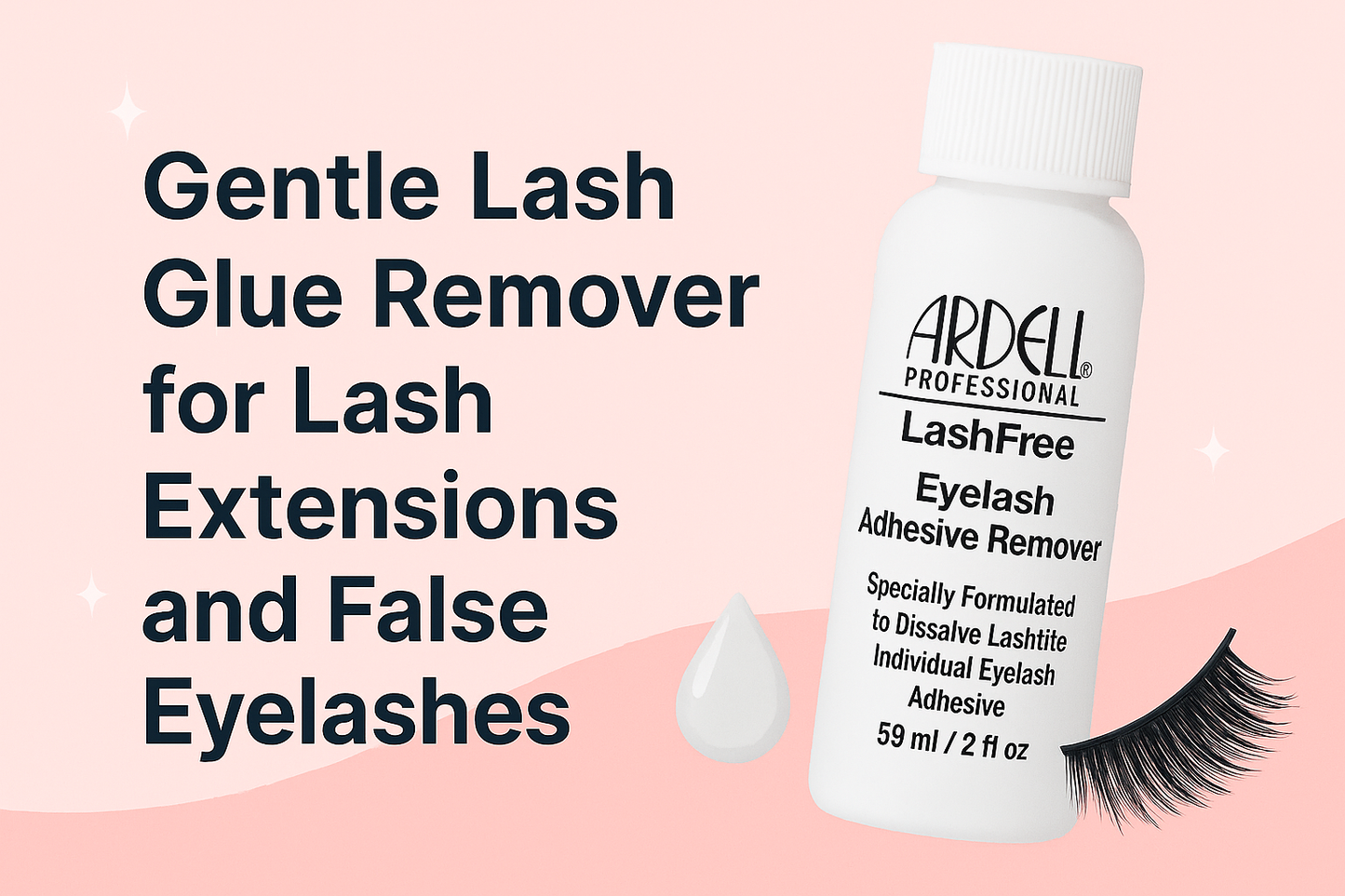 Ardell Professional LashFree Remover – Safe & Effective Eyelash Glue Remover