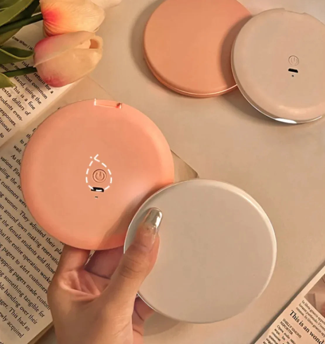 LED Makeup Box with Mirror