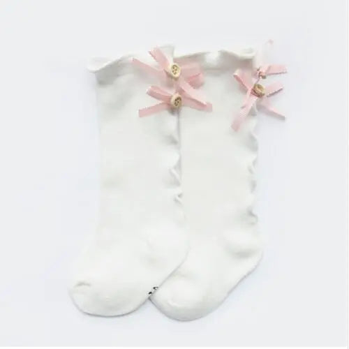 Baby Bowknot Ruffled Socks (Bows and Ruffles Design)