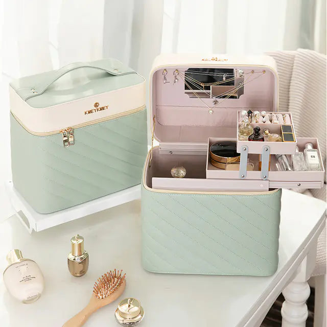 stylish Fashionable Portable Makeup Bag / makeup Storage Box
